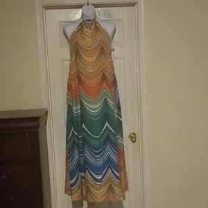 Beautiful multicolored maxi